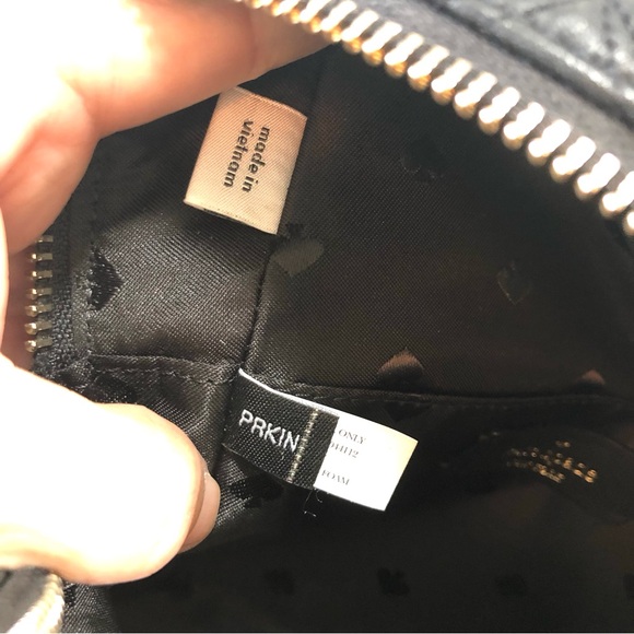 Kate Spade Natalia Mini Convertible Backpack, Crossbody, Quilted Bag, in Black - Picture 11 of 16